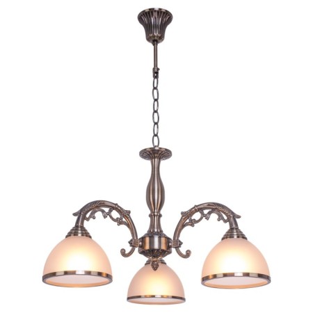 Lamp Ceiling Economy light 72702/3AB WT, 3x40W, E27, 70x56x56 cm, bronze color-1