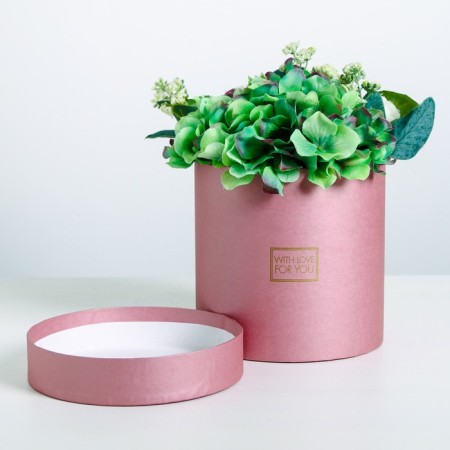 Gift round, packaging, Panton 06, 16 x 16 cm