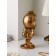 Steam for the little things "Astronaut", polystone, 44 cm, color gold