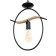 Lamp Bayerlux "Kiott" 1he27 Black 28x10x63cm