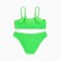 Swimsuit female separate minku plain color green, size 48
