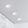 Builtrous lamp Elektrostandard, Asimo, 95x95x52 mm, GU10, white color