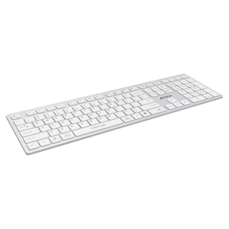 Keyboard A4Tech FSTYLER FBX50C white USB wireless BT/Radio Slim Multimedia (FBX50C WH 103388-5