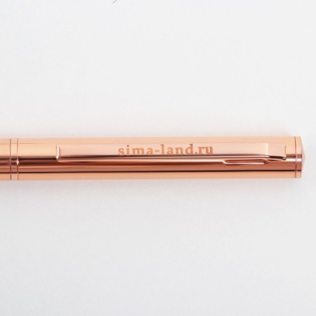 Gift set Pink gold and leatherette case “since March 8”-6