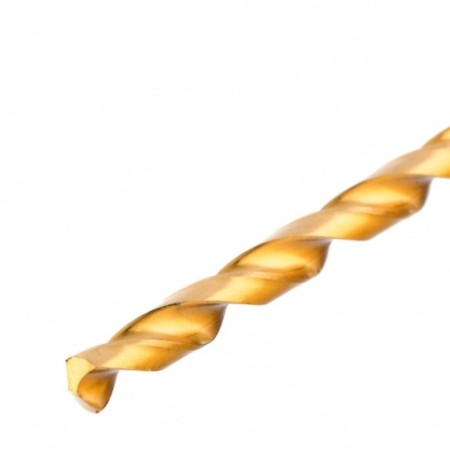Spiral drill on metal Matrix, 8x300 mm, HSS, nitridetan coating-1
