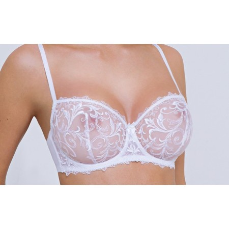 Lengy bra, size 90e, white color