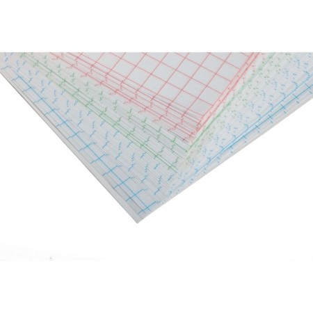 Notepad A7, 48 sheets, in a cage, on a gluing, "frog den", cover covered paper, lamination, three -colored block, block 60 g/m2, 5v mix-6