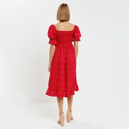 Women's dress minku: enjoy color red, rr 46-2