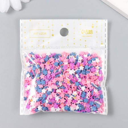 Decor for creativity plastic "Starfetti" 0.5 cm 20 g-2
