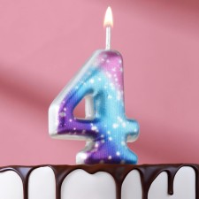 Candle for cake the number 
