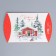 Figure team “Happy New Year!”, House, 11 x 8 x 2 cm, New Year