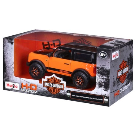 MASTO Die-Cast Harley-Davidson 2021 Ford Bronco Badlands, 1:24-12