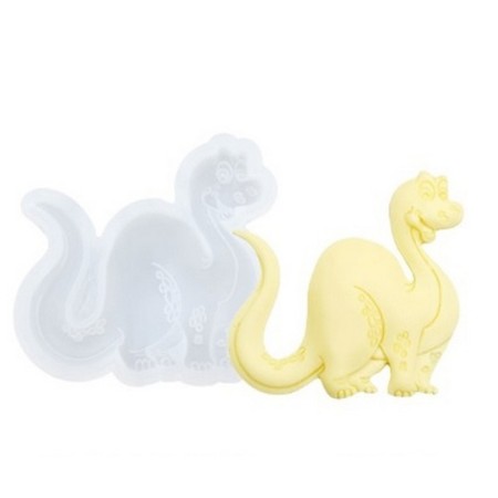 Silicone universal form “Cute dinosaur”, 7.5 × 7 × 0.8 cm