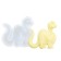 Silicone universal form “Cute dinosaur”, 7.5 × 7 × 0.8 cm