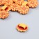 Beads for creativity plastic "Ethno. Astra" set of 20 g 1.9x1.9x0.7 cm