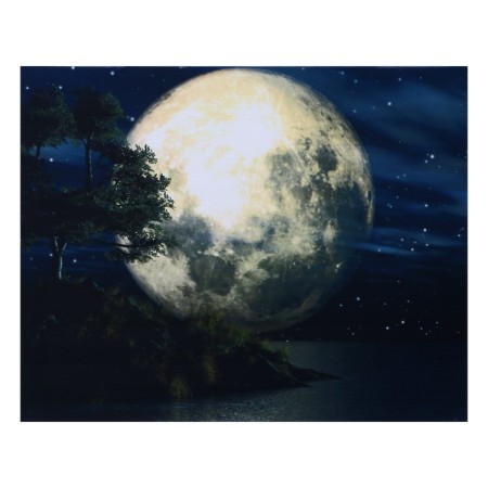 Light picture "Complete moon" 40*50 cm