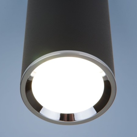 Ceiling accent light (SPOT) ELEKTROSTANDARD, RUTERO GU10 15 W, 53x53x105 mm, IP20, black color-1