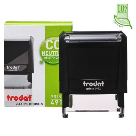 Equipment for the stamp automatic Trodat Printy 4912, 47 x 18 mm, black body