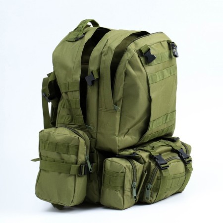 Tactical backpack "Storm Tactic" male, 50 l, oxford, green-3