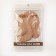 Suppinators for shoes, on an adhesive basis, 9.7 × 5.5 cm, steam, beige color
