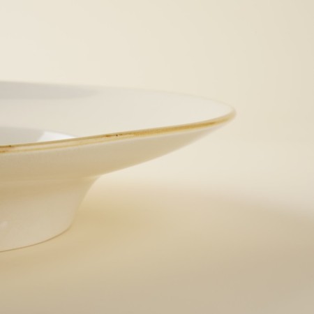 A set of plates for paste SL Home "Leggero", d = 21 cm, beige color-2