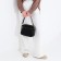 Bag Cross-Bodi with a zipper, black color