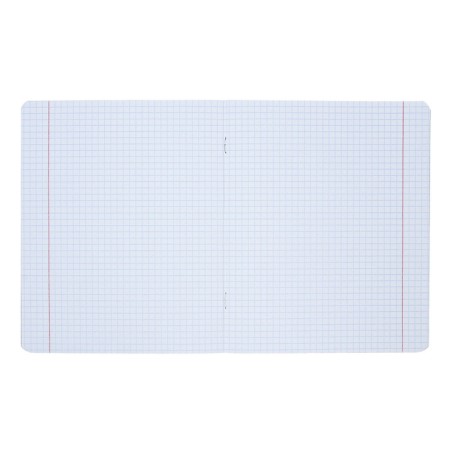 A notebook of 18 sheets in a cage, Erichkrause "Coverprio Vivid classics, plastic cover, offset 100% white, blue-8