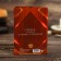 Diploma "Happy 50", cognac 11 x 16 cm