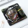 Gift set, notebook and curly handle "February 23, grenade"