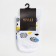 Women's socks minku "Cosmos", white color, size 38-39 (25 cm)