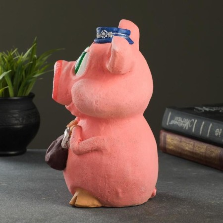 Piggy bank "Picky in a hat" 17x14x23cm-1