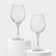 A set of glass glasses for Amber wine, 460 ml, 2 pcs