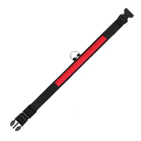 Collar with flash light 3 light modes, size m, Osh 40-48 x 2.5 cm, red-6