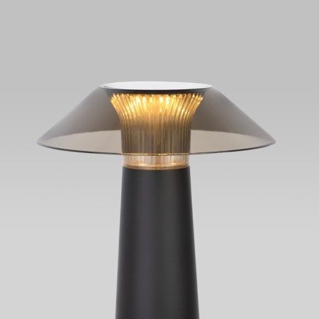 Luminaire desktop Elektrostandard, Future Led 4 watts, 158x158x282 mm, IP44, black color-1
