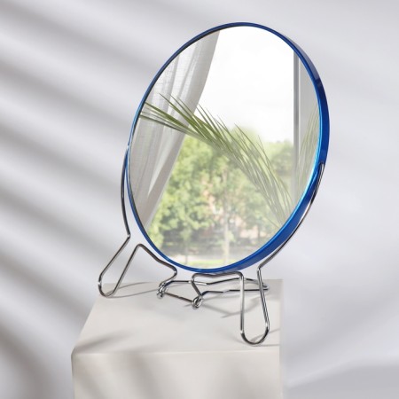 The desktop mirror is a suspended “circle”, bilateral, with an increase, D mirror surface 18.5 cm, color mix-1