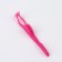 Pinzet for overhead eyelashes, 10.8 × 1.8 cm, pink color