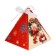 New Year. Bonbonniere, New Year's gift packaging "White Bear", 7 × 7 × 7.5 cm.