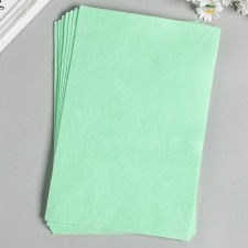 Soft felt 1 mm 20x30 cm ts.681 bl. Green