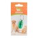 Address - capsule for a note, 2.2 x 1.3 cm, green