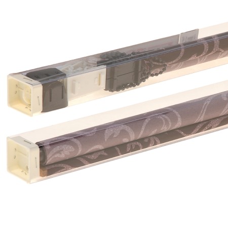 Roller curtain "Angletter" 60x160 cm, color chocolate-3