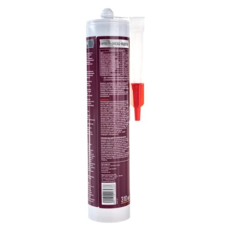 Sealant Kim Tec, rubber, for roofing, facade and drain, black, 310 ml-3