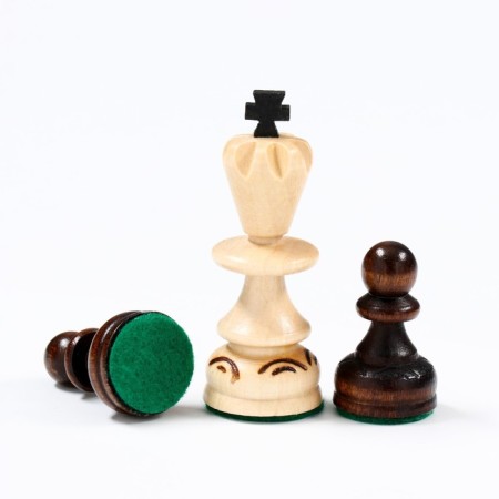 Chess Polish Madon "Pearls", 28 x 28 cm, King H-6.5 cm, pawn H-3 cm-7