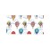 Basket for storing things "Color balloons", size 35x50 cm