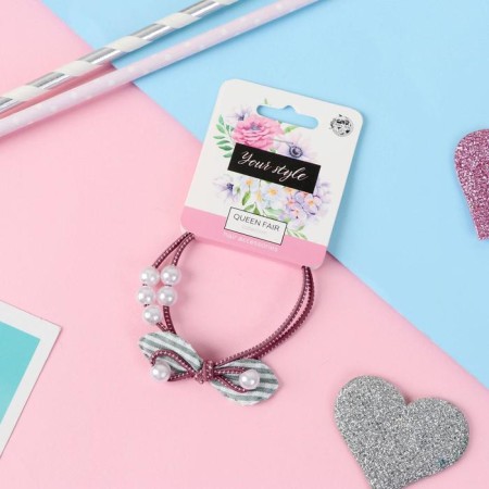 Hair gum "Maria" bow, mix