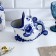 Top for spoons "Miracle fish", 10x16.5x13.5, Gzhel