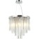 Style Rain 6XE14 40W Sighter Caus-Survival, size 40x40x53-150 cm, chromium color