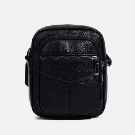 Male bag, black color-1