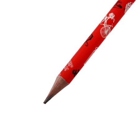 Chernographic pencil 2.0 mm Happy Graphix "Romantic Journey. London", HB, three -sided-1
