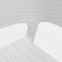 The Rattan Ola Dom chair, white, 58 x 62 x 80.5 cm