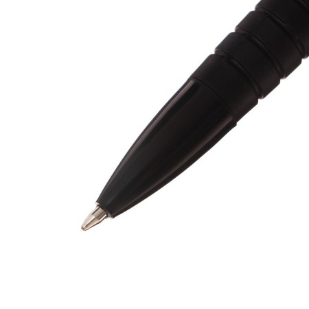 A set of ballpoint pens 12 pieces, 0.5mm, automatic, a body with a rubber holder, office, blue ink, mix-2
